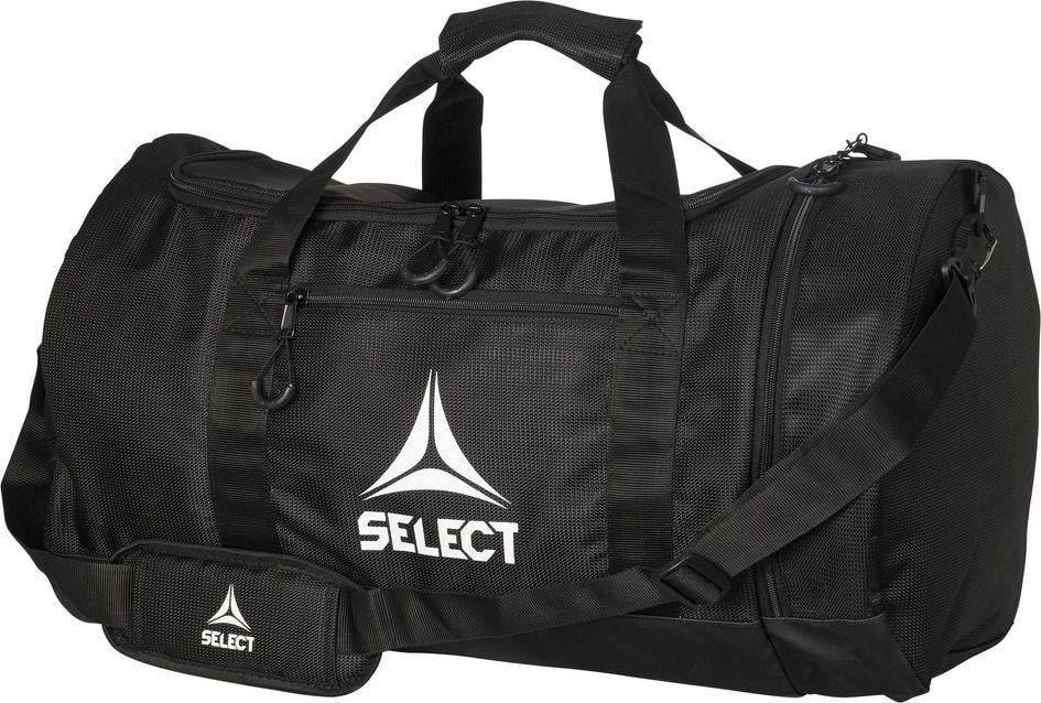 Сумка спортивна Select Milano Sportsbag round 48 л Чорний (815040-010)