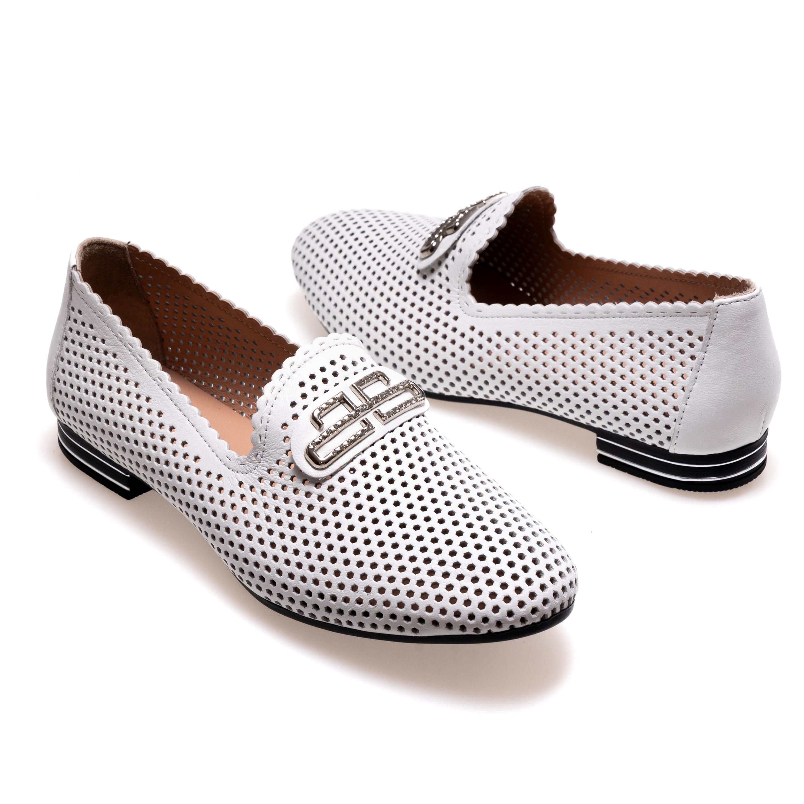 Лофери Magnolya 01648 р. 34 Білий (104363999) - фото 4