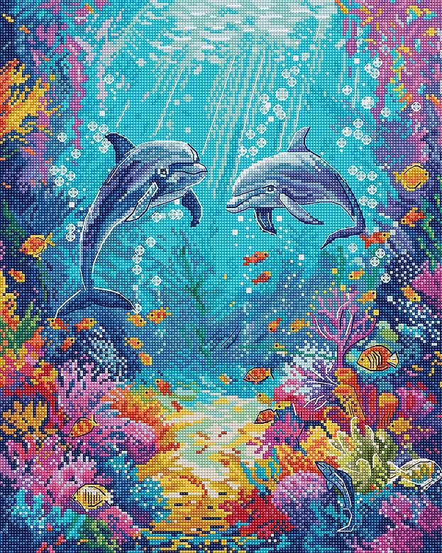 Набор для вышивки крестиком L9911 Sea Life