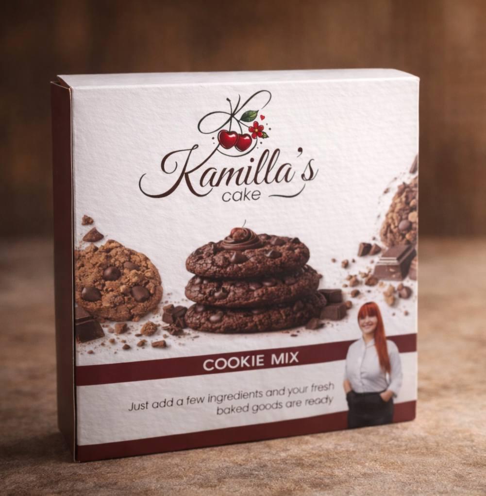 Смесь для приготовления шоколадного печенья Kamilla's Cake 500 г (KC-CH-500)