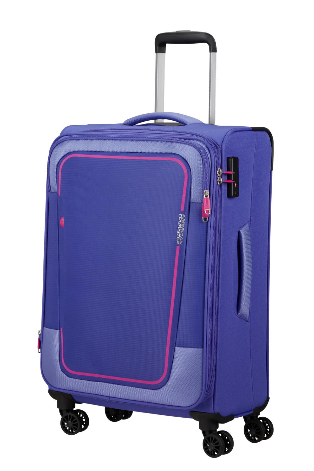 Чемодан American Tourister PULSONIC 68x44x27/30 см Фиолетовый (MD6*61002)