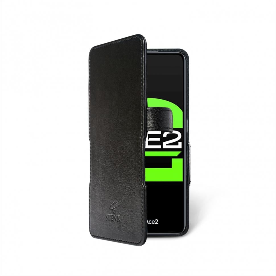 Чехол книжка Stenk Prime для OPPO Ace2 Черный (66356)
