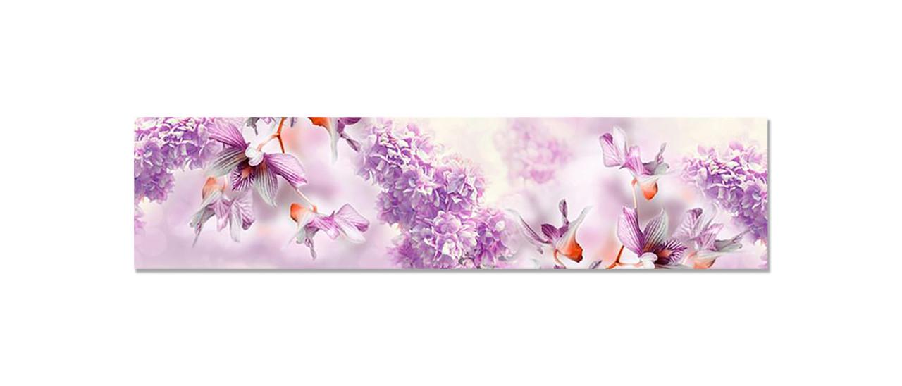 Наклейка виниловая на кухню Zatarga Сирень 600х2500 мм (1289776260)