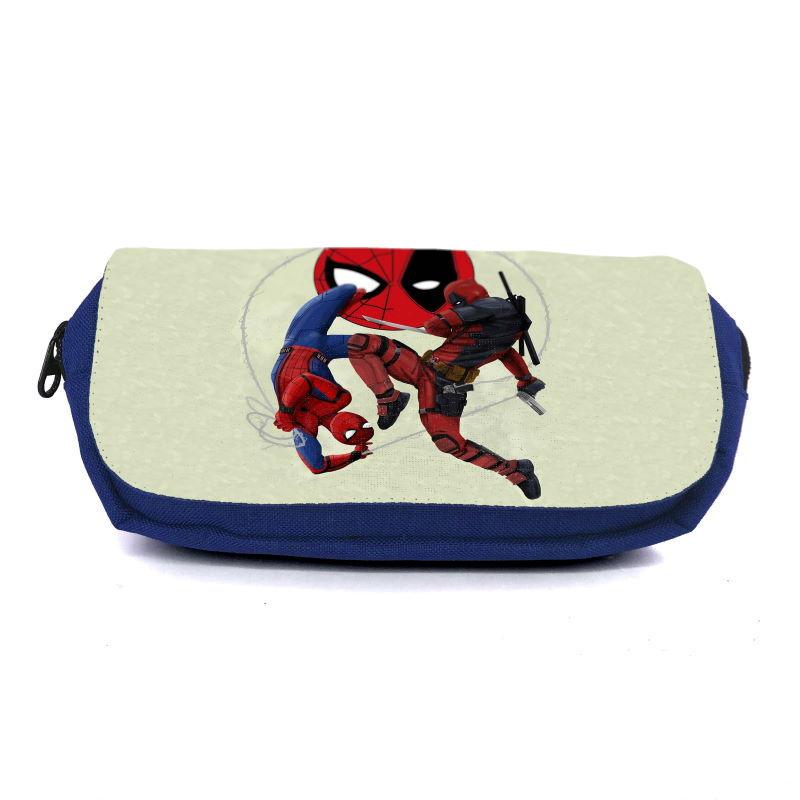 Пенал школьный Паук Spiderman-035 Синий (1560354567)