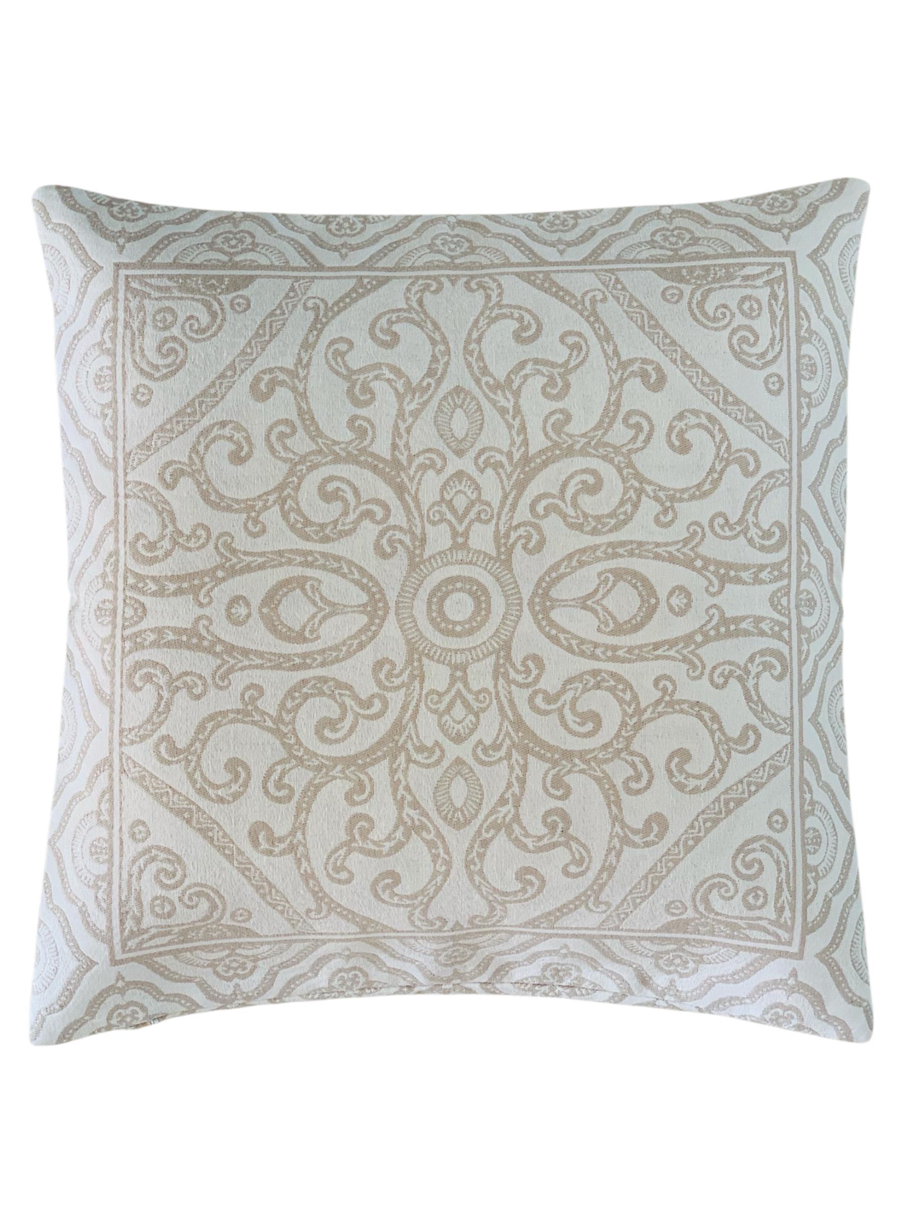 Наволочка гобеленовая MYKONOS двухсторонняя 45х45 см White - фото 5 Наволочка гобеленовая MYKONOS двухсторонняя 45х45 см White - фото 5