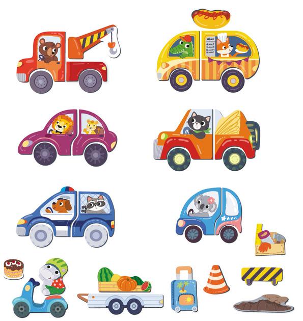 Магнітна гра DoDo Дорожні пригоди (200244) - фото 3 Магнітна гра DoDo Дорожні пригоди (200244) - фото 3