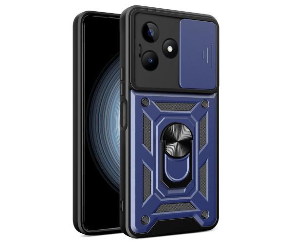 Чехол накладка Ricco Camera Sliding для Realme C53 Синий