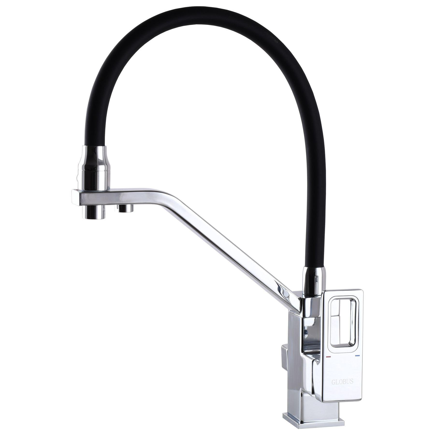 Смеситель для кухни под осмос Globus Lux LAZER GLLR-0900-00-01 - фото 2 Смеситель для кухни под осмос Globus Lux LAZER GLLR-0900-00-01 - фото 2