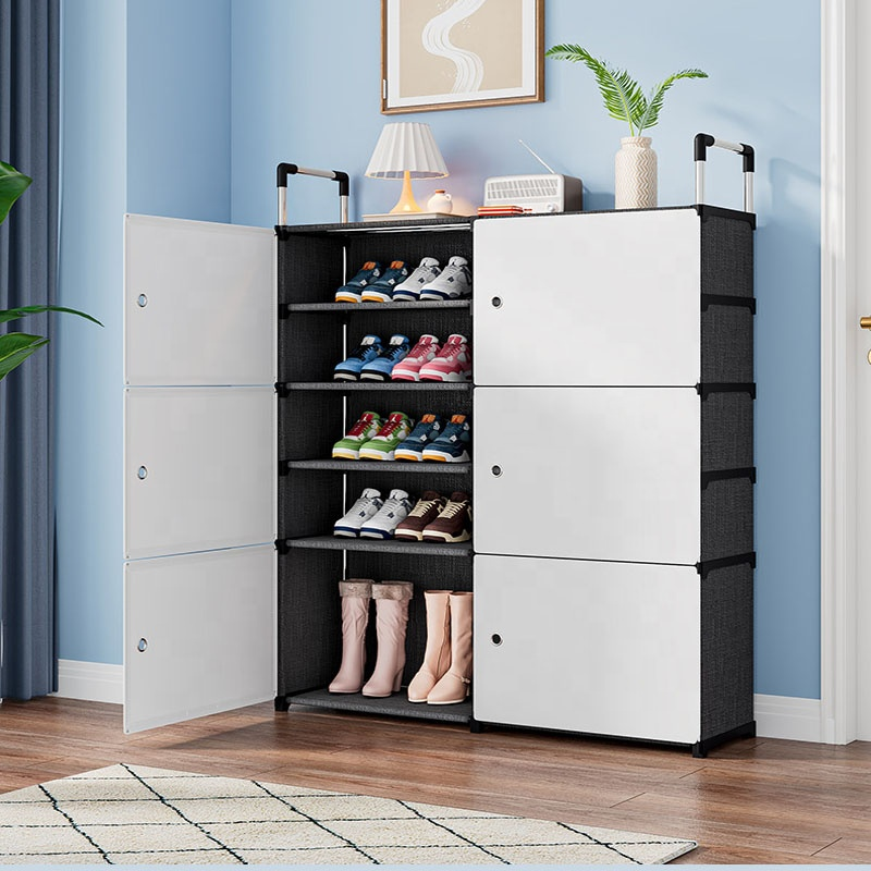 Шафа для зберігання взуття пластикова 110х81х29 см (AND LY-1046)