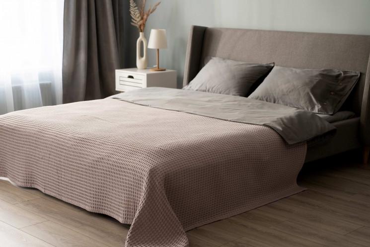 Плед Ardesto ART0816PE Pique 160х230 см Бежевий (2487472980) - фото 6