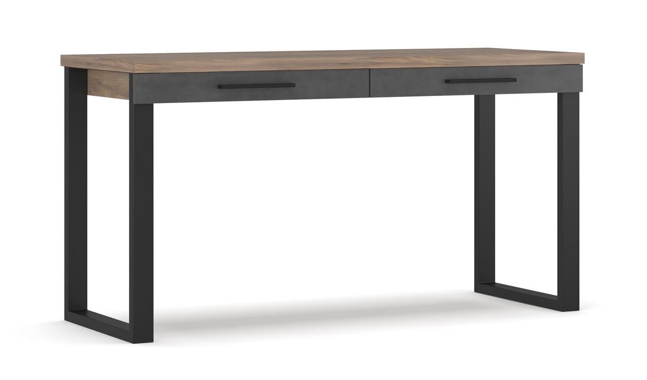 Стіл письмовий Мебель-Сервіс 2Ш 140 Omega Дуб крафт табако/Матера (27264181)