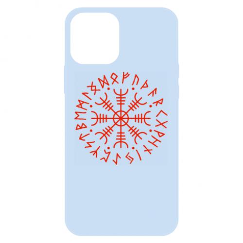 Чехол для iPhone 12 Агисхьяльм шлем ужаса