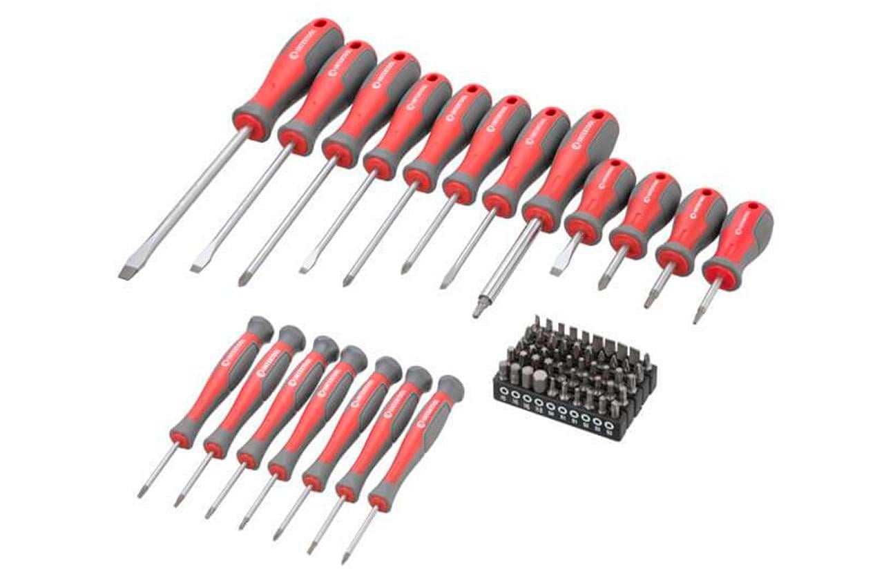 Набір викруток Intertool PH x SL x S x T з бітами 70 од. (VT-3370)