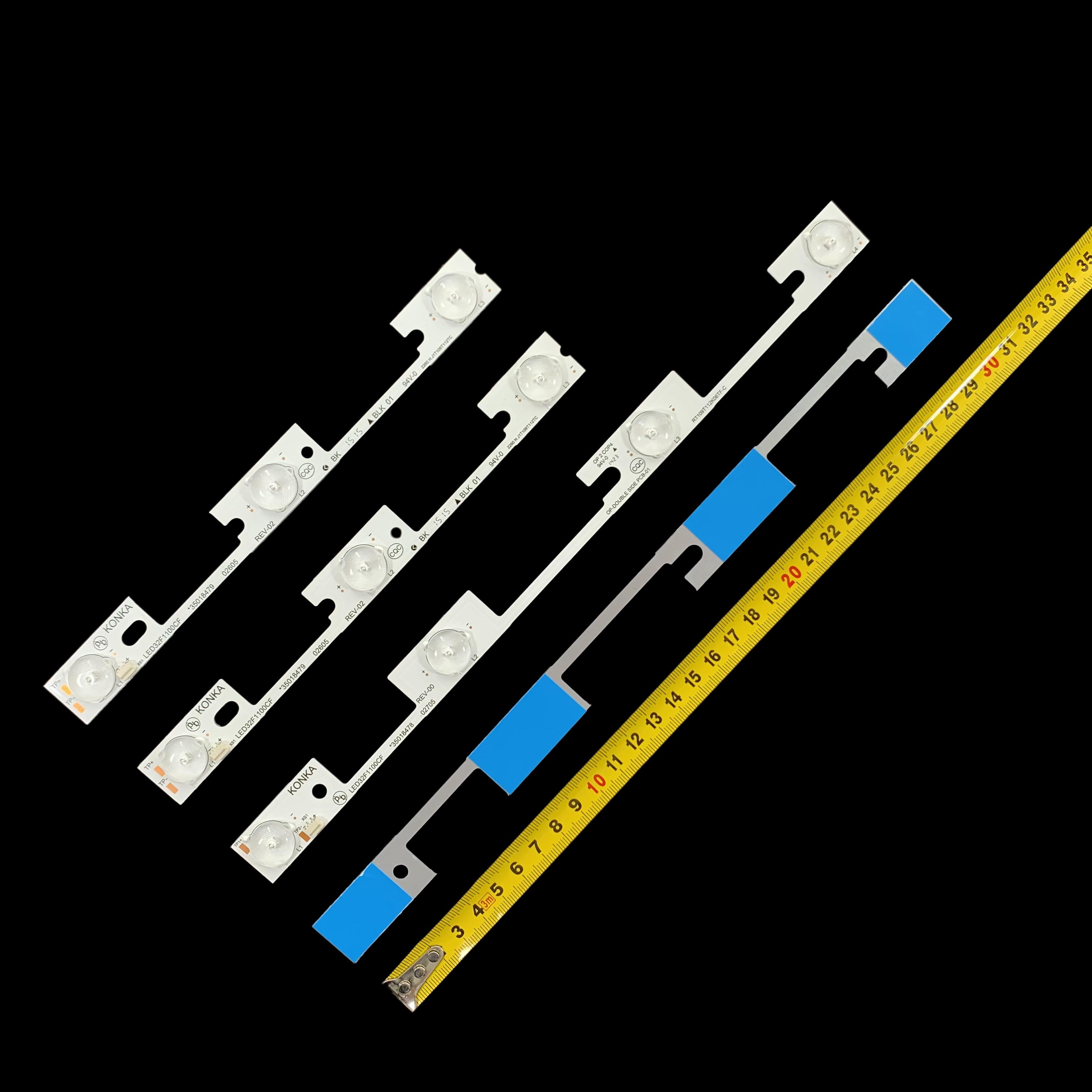 Комплект LED підсвітки KONKA для TV 32" LED32F1100CF/35018478/35018479 (ART-12024) - фото 3