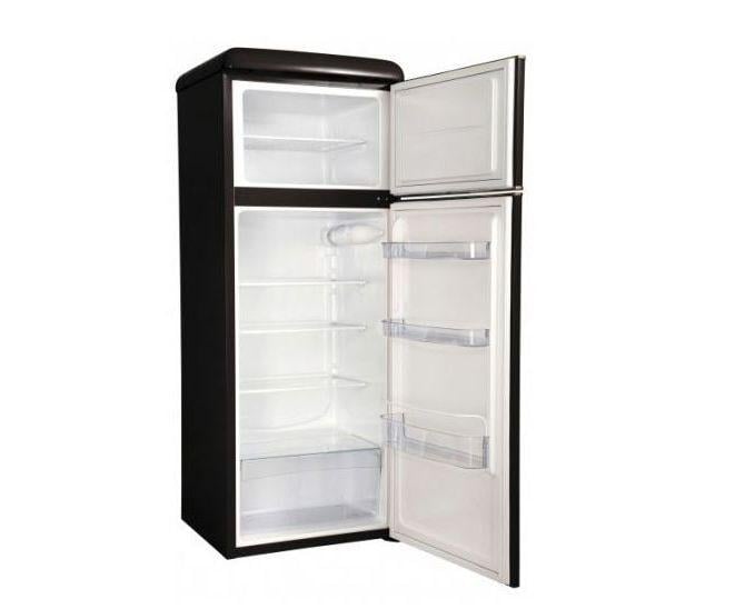 Холодильник Snaige Retro с верхней морозильной камерой 220 л Черный (FR24SM-PRJ30E) - фото 3