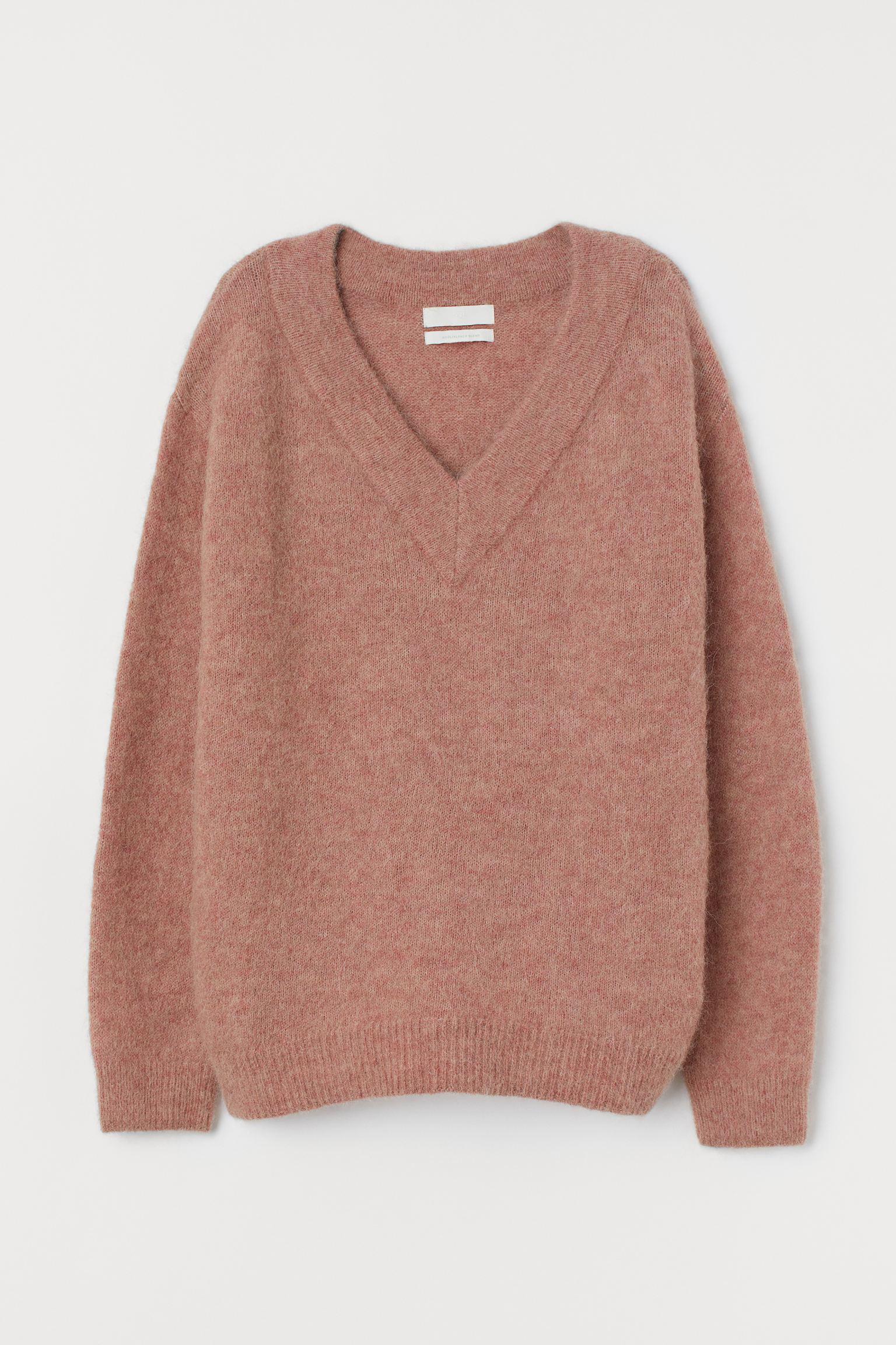 Джемпер H&M XS Розовый/Пудровый (16087727850)