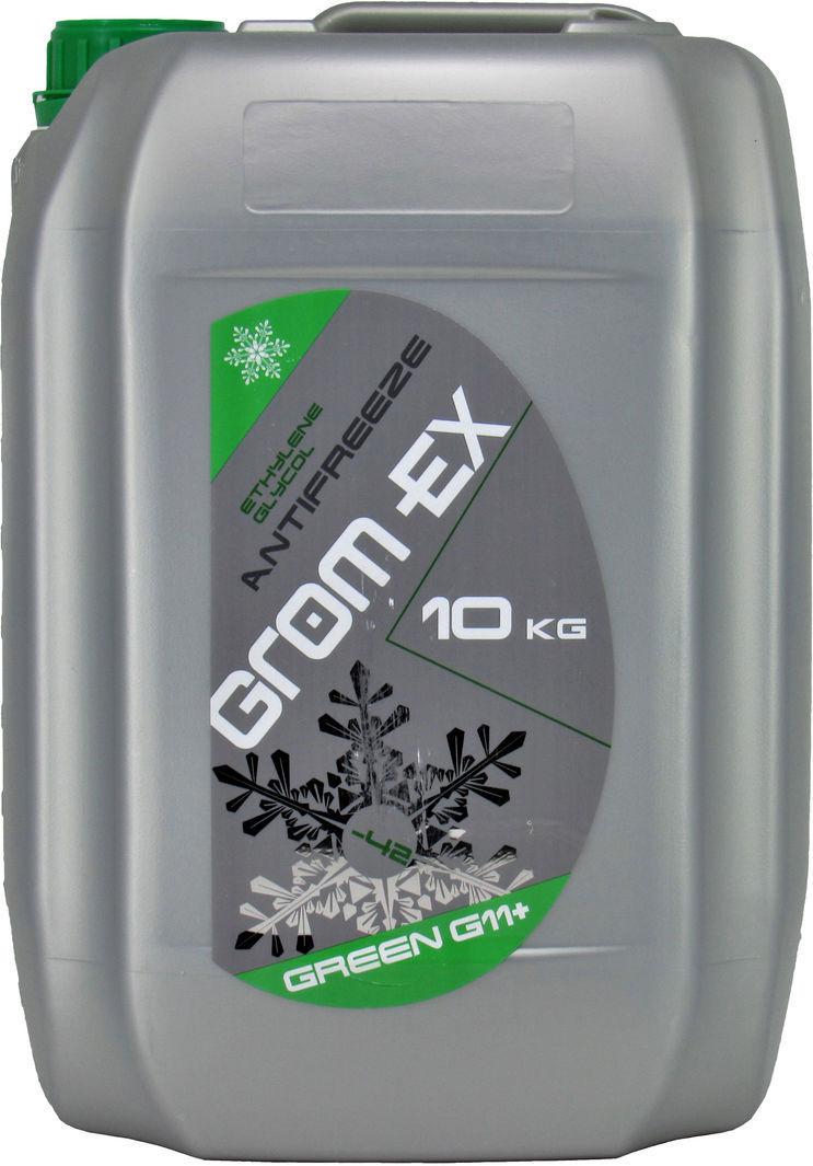 Антифриз Grom-Ex G11 от -40 до +110 10 л Green (0119150)