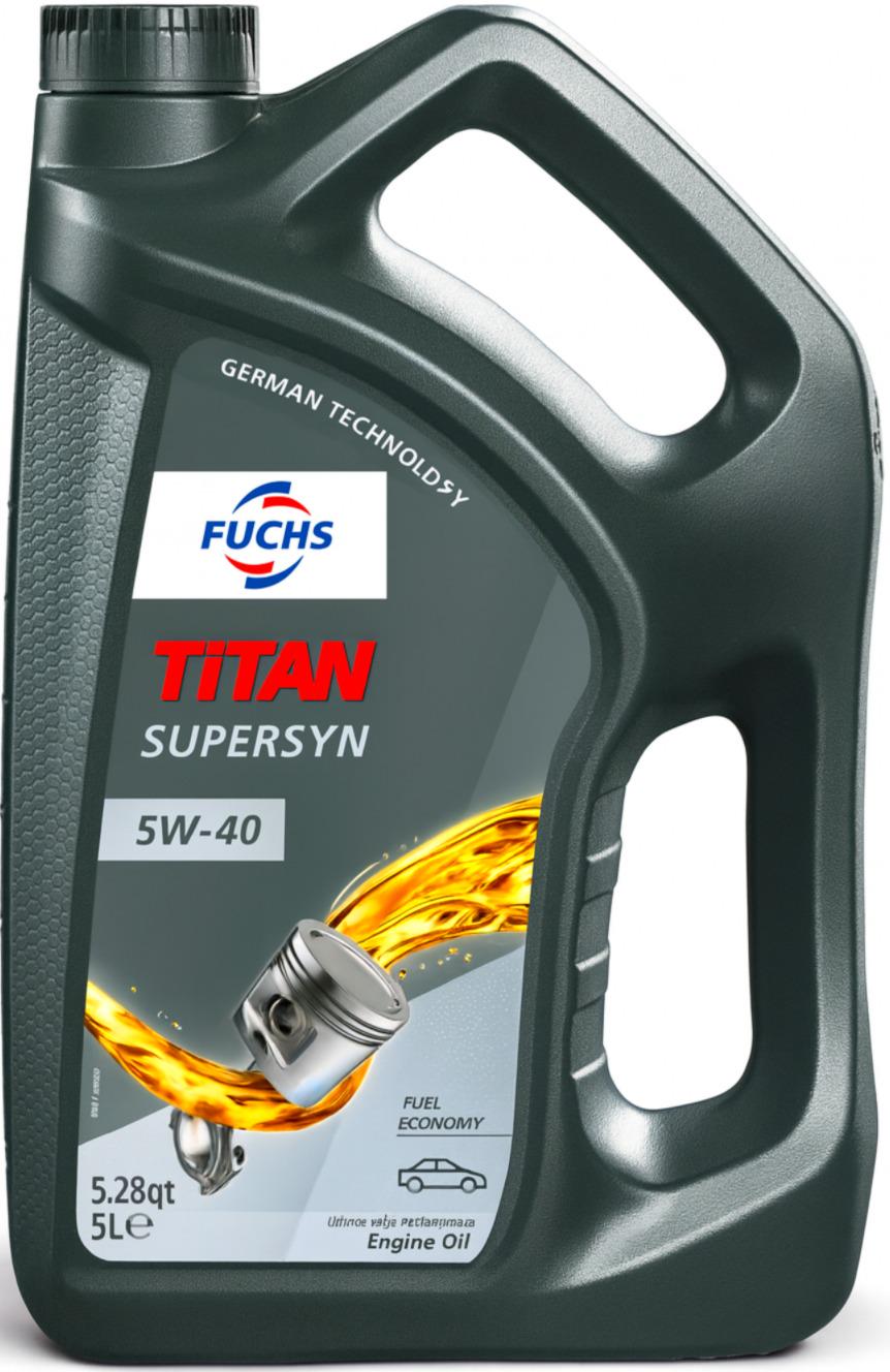 Моторное масло Titan 5W-40 Super Syn 5 л (A3/B4)