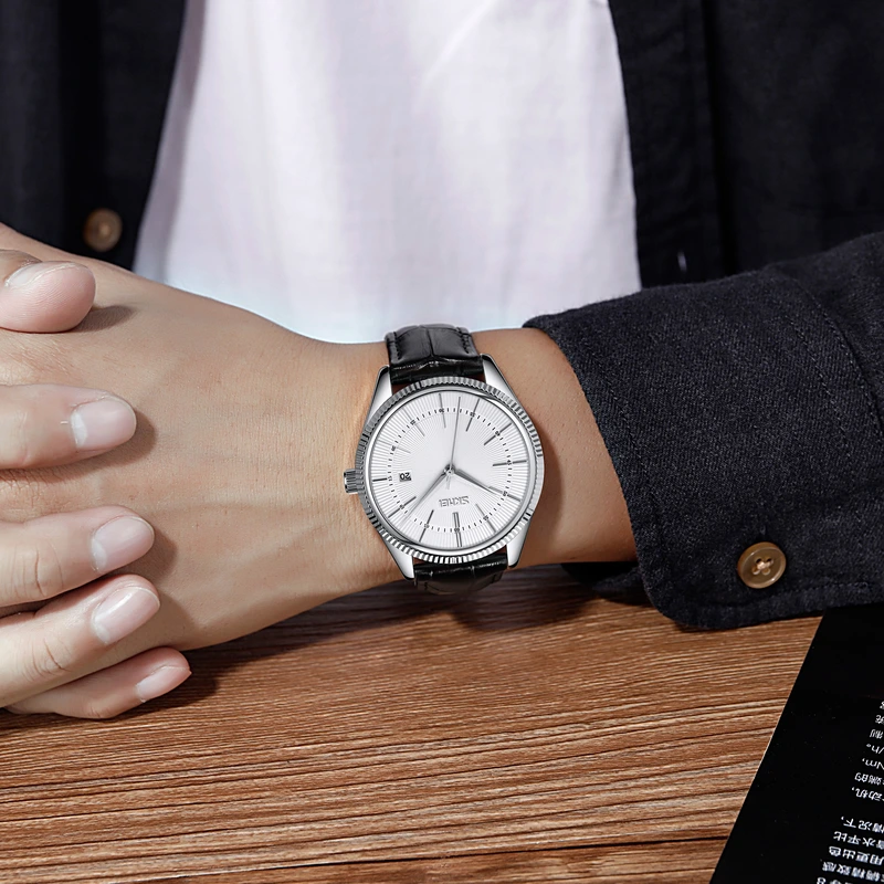 Наручний годинник Skmei 9298SISIBK Silver Silver/Black - фото 3 Наручний годинник Skmei 9298SISIBK Silver Silver/Black - фото 3