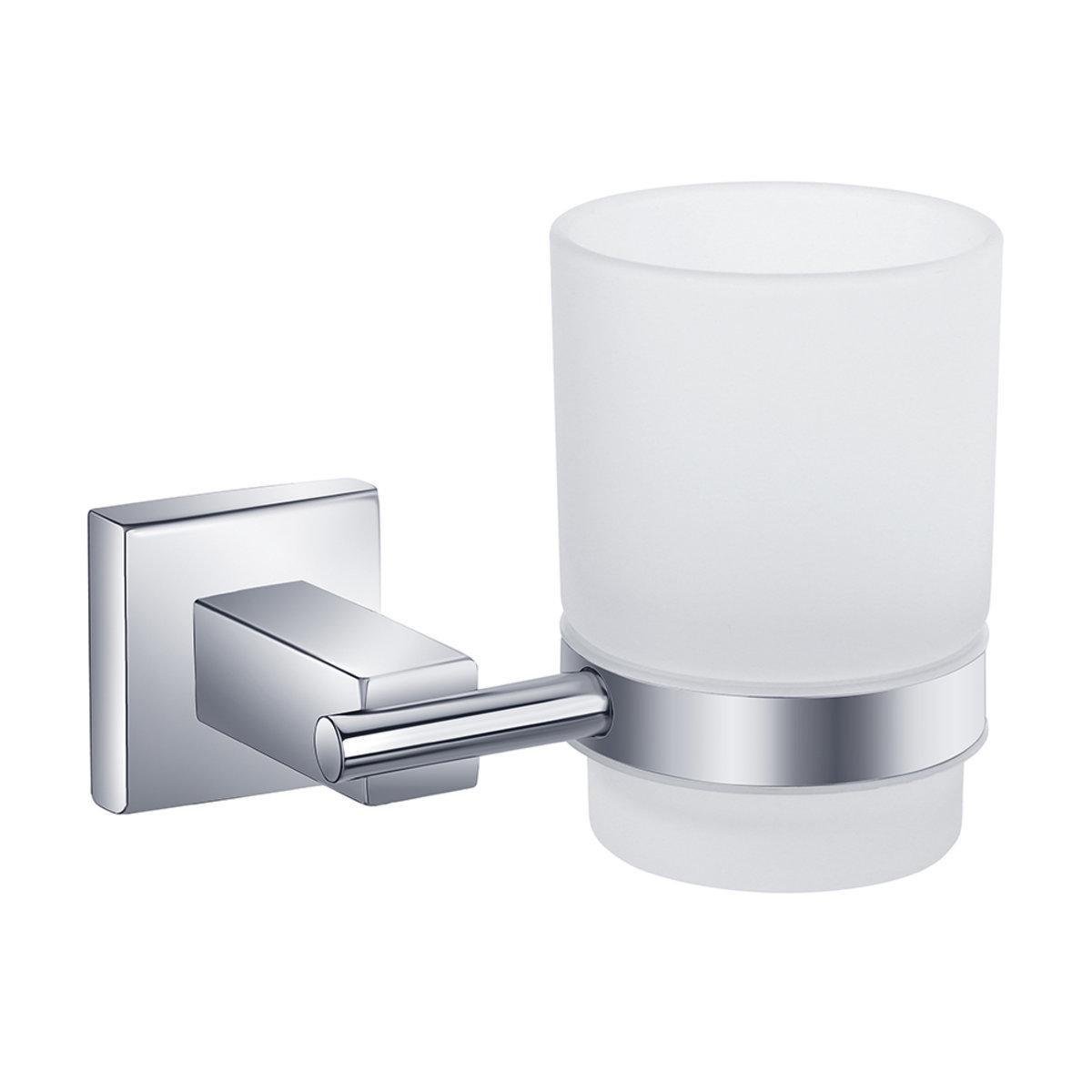 Стакан для зубных щеток Perla SOLID латунь Хром (PUD-PSA5230)