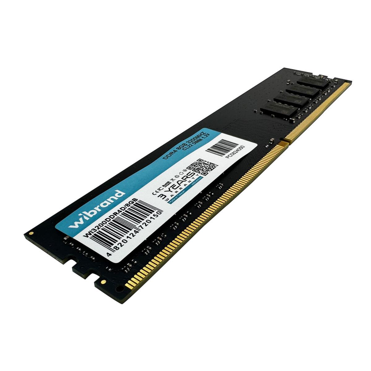 Оперативная память Wibrand DDR4 8 Гб 3200 МГц CL22 DIMM (WI3200DDR4D/8GB) - фото 2