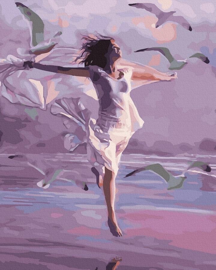 Картина за номерами Сплеск почуттів (GX40339)