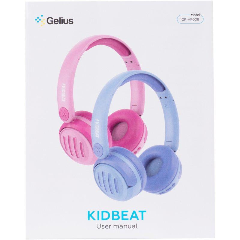 Наушники детские беспроводные Gelius KIDBeat GP HP-008 Blue (101287) - фото 2 Наушники детские беспроводные Gelius KIDBeat GP HP-008 Blue (101287) - фото 2