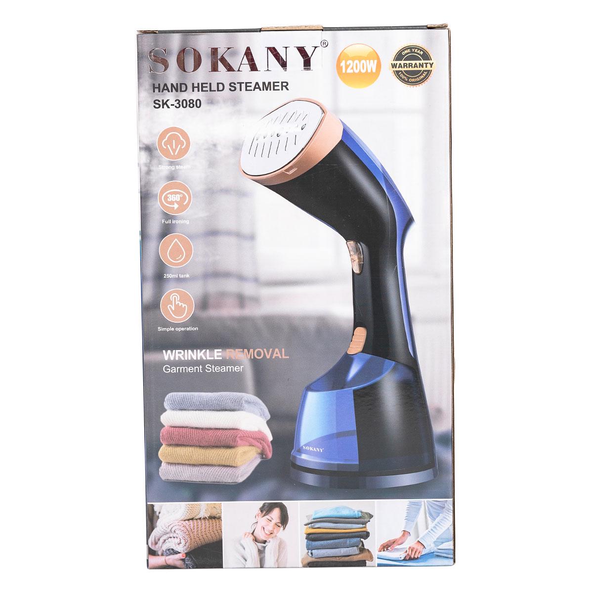 Ручной отпариватель Sokany пароовой утюг 1200 Вт - фото 8 Ручной отпариватель Sokany пароовой утюг 1200 Вт - фото 8