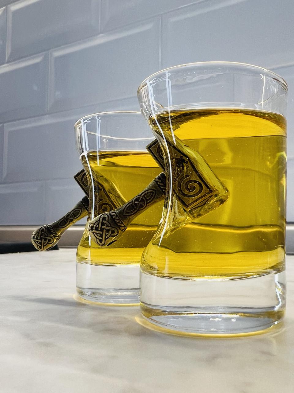 Набір Gorillas BBQ Кум Молот графін і 2 чарки (GL8) - фото 9