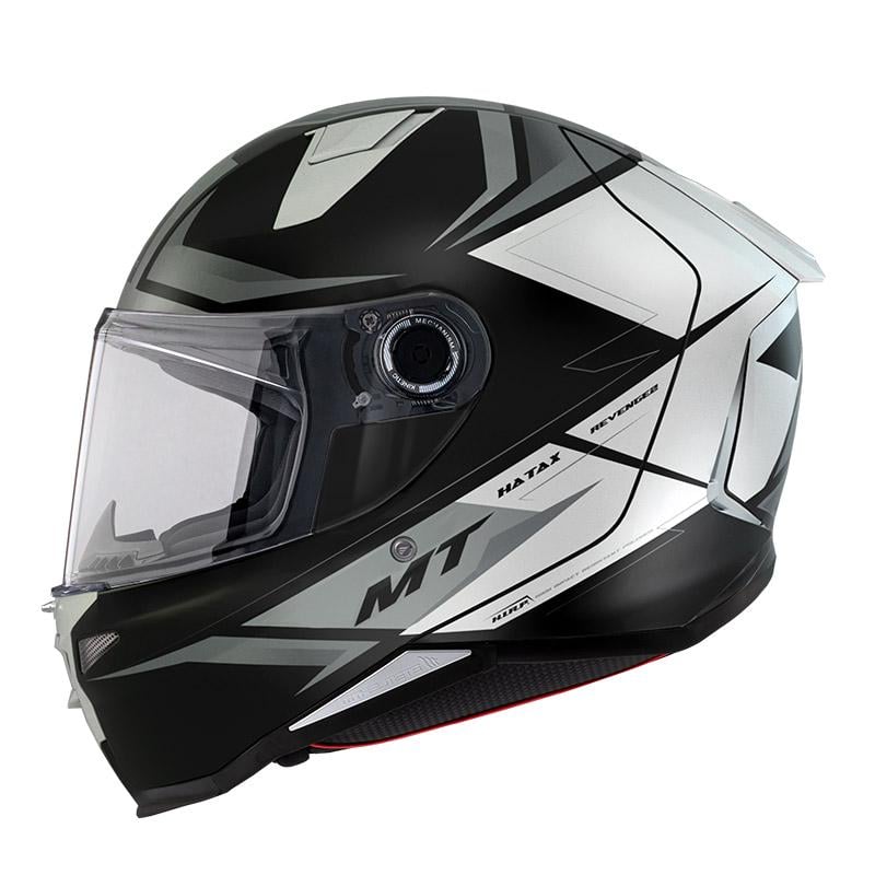 Мотошлем MT HELMETS Revenge 2 S HATAX B2 Gloss ECE2206 S (27839) - фото 2