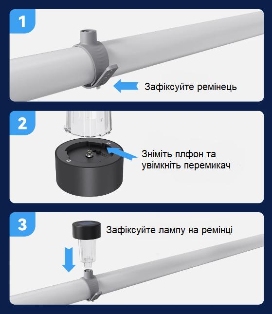 Набор светильников LET'S для солнечных батарей 6 шт. (86840432) - фото 8