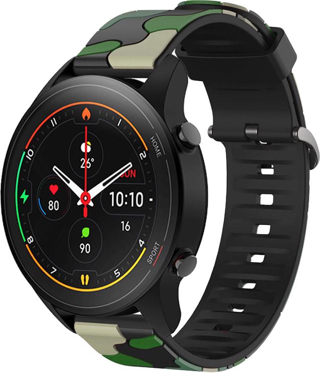 Ремінець Tactic Camouflage для Xiaomi Mi Watch Green (32952-08)