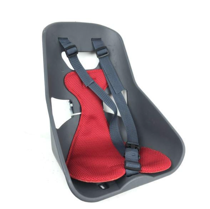 Детское велокресло КОЛЕСО КОМФОРТ крепление на раму пластик Серый (50000731)