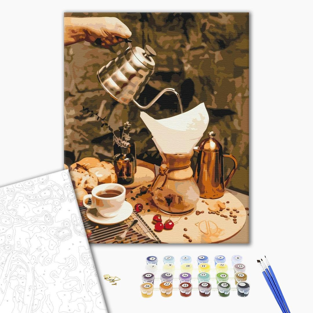 Картина по номерам BrushMe Oсобое чаепитие 40х50 см (BS52337) - фото 2