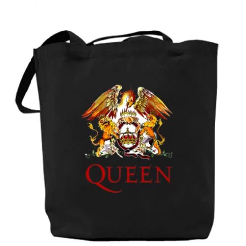 Шопер Queen 1 37x41 см Чорний (16767159-2-49794)