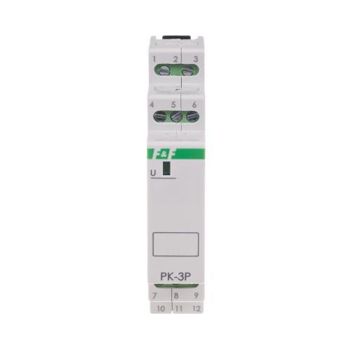 Реле електромагнітне F&F PK-3P-230V 230V 3х8A (27871893) Реле електромагнітне F&F PK-3P-230V 230V 3х8A (27871893)