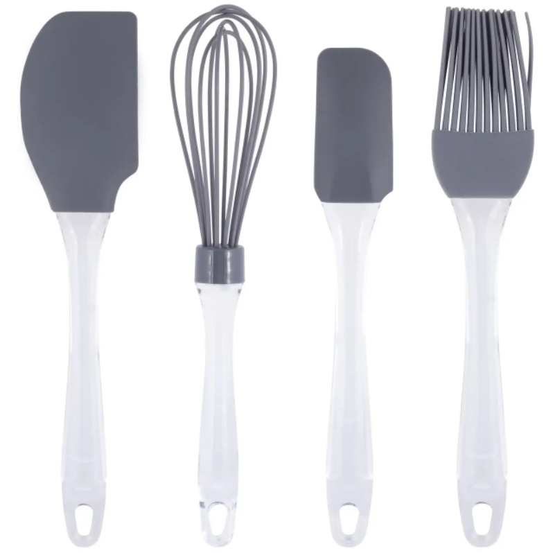 Набор силиконовых принадлежностей Kamille KM-7509 4 пр.  Серый (NA001874)