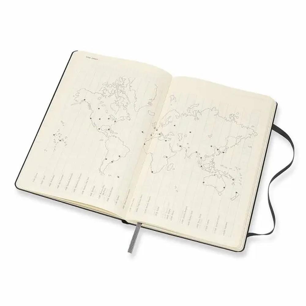 Еженедельник Moleskine 2021-2022 средний Черный (DHB18WN3Y22) - фото 4