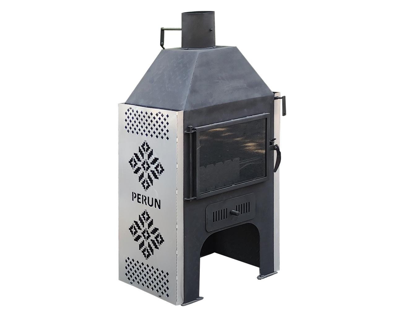 Камин стальной Kram-kovka Перун 5 мм - фото 4