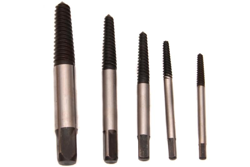 Набор экстракторов для сорванных винтов 5 шт. (QS14226)