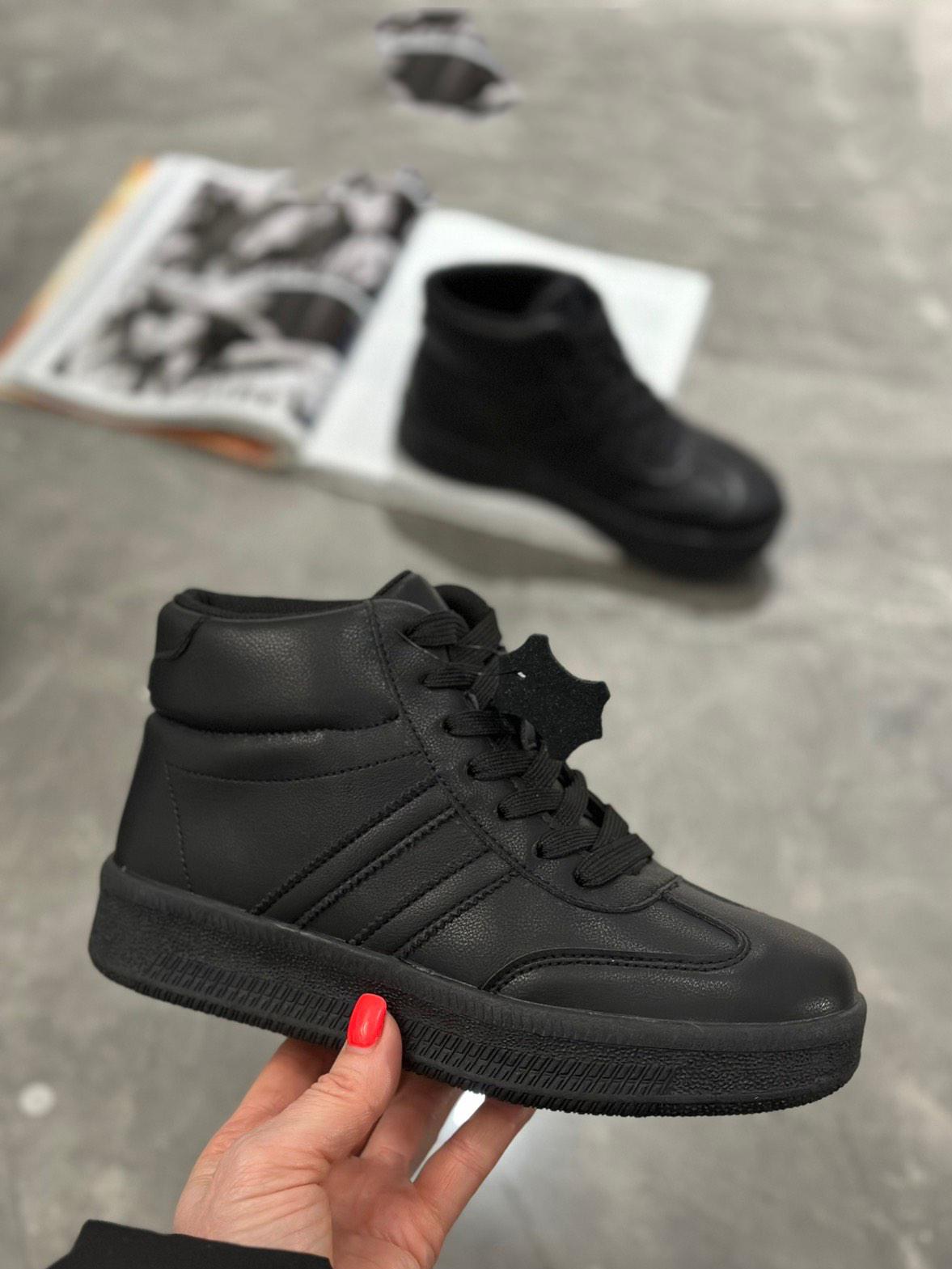 Кроссовки кожаные Stilli SDWN20-1 р. 37 Черный - фото 2 Кроссовки кожаные Stilli SDWN20-1 р. 37 Черный - фото 2