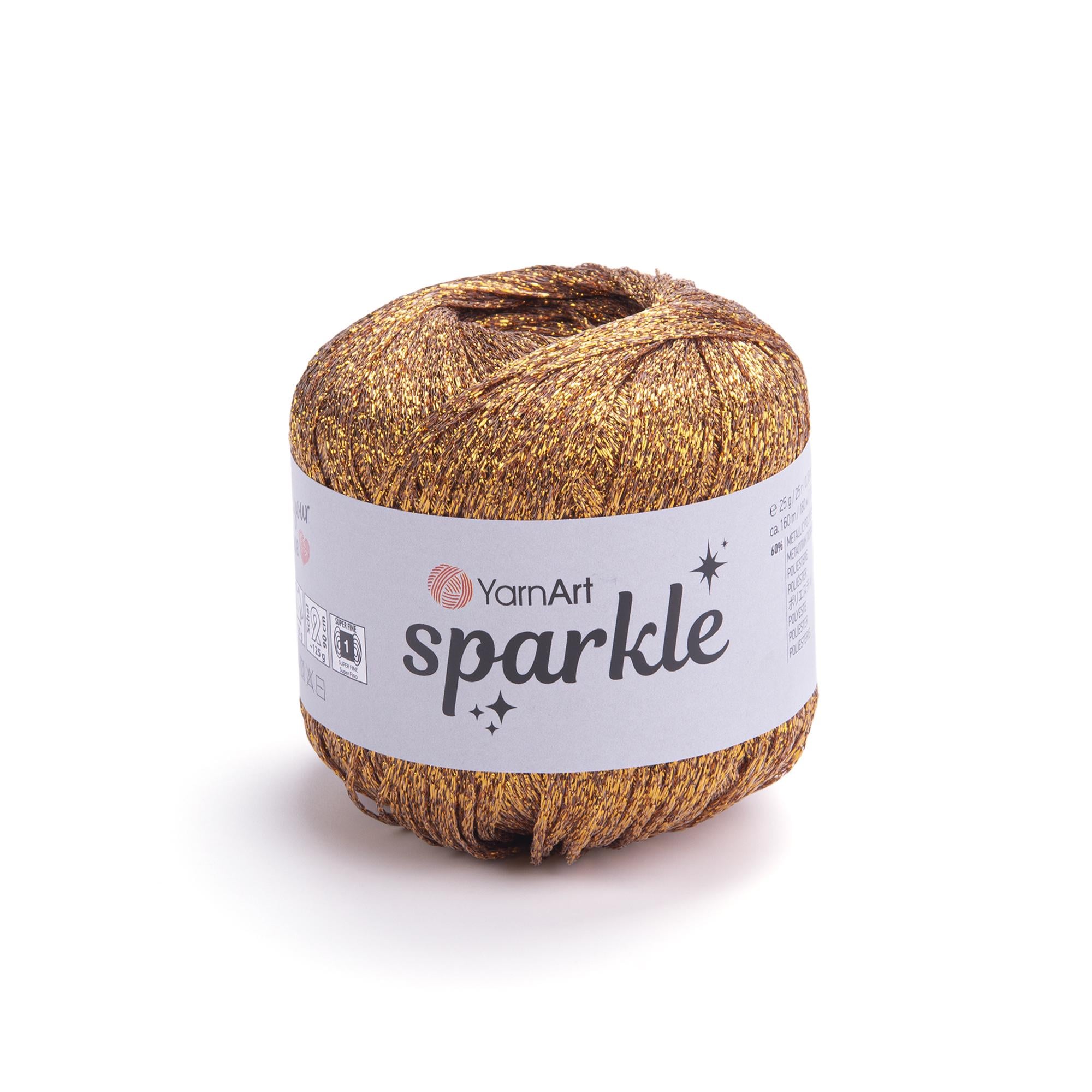 Пряжа YarnArt Sparkle 1312 бронзовая (3901)
