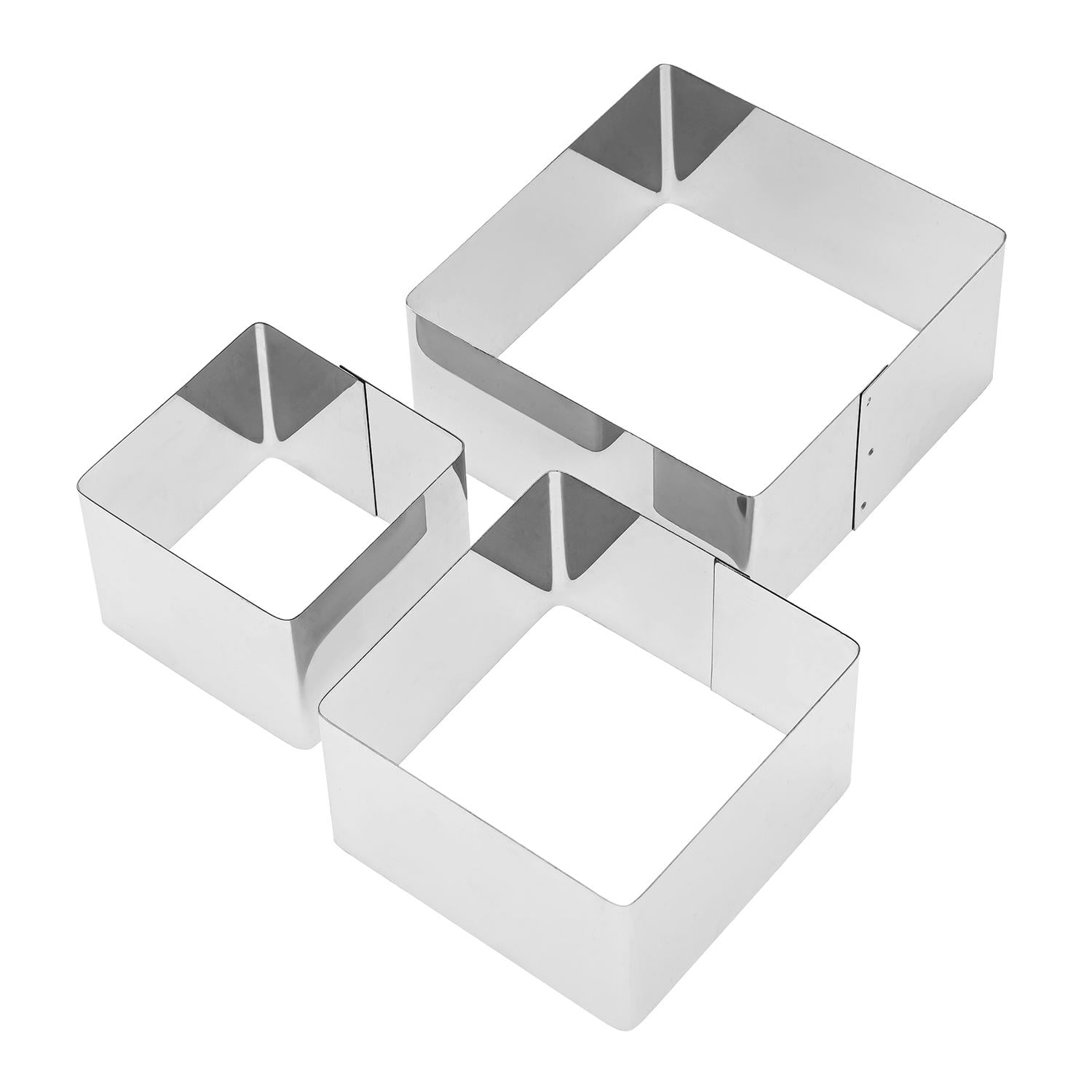 Набор металлических форм для десертов в форме квадрата (1672735393)