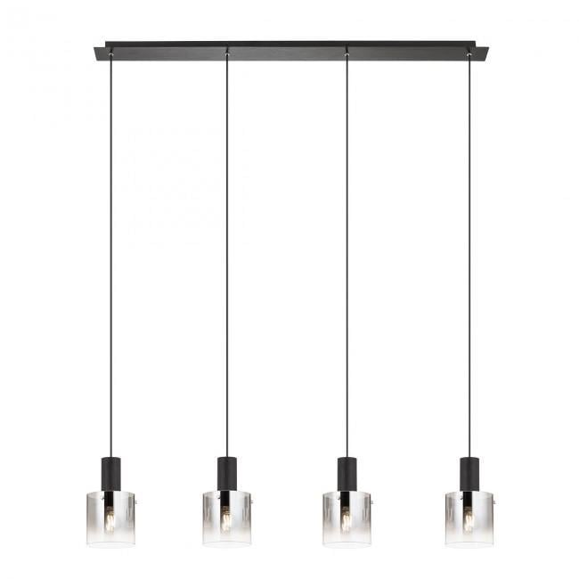 Cветильник подвесной Redo LOU SU 4x40 W E27 4.1.1 SBK/Smoke (01-2008)