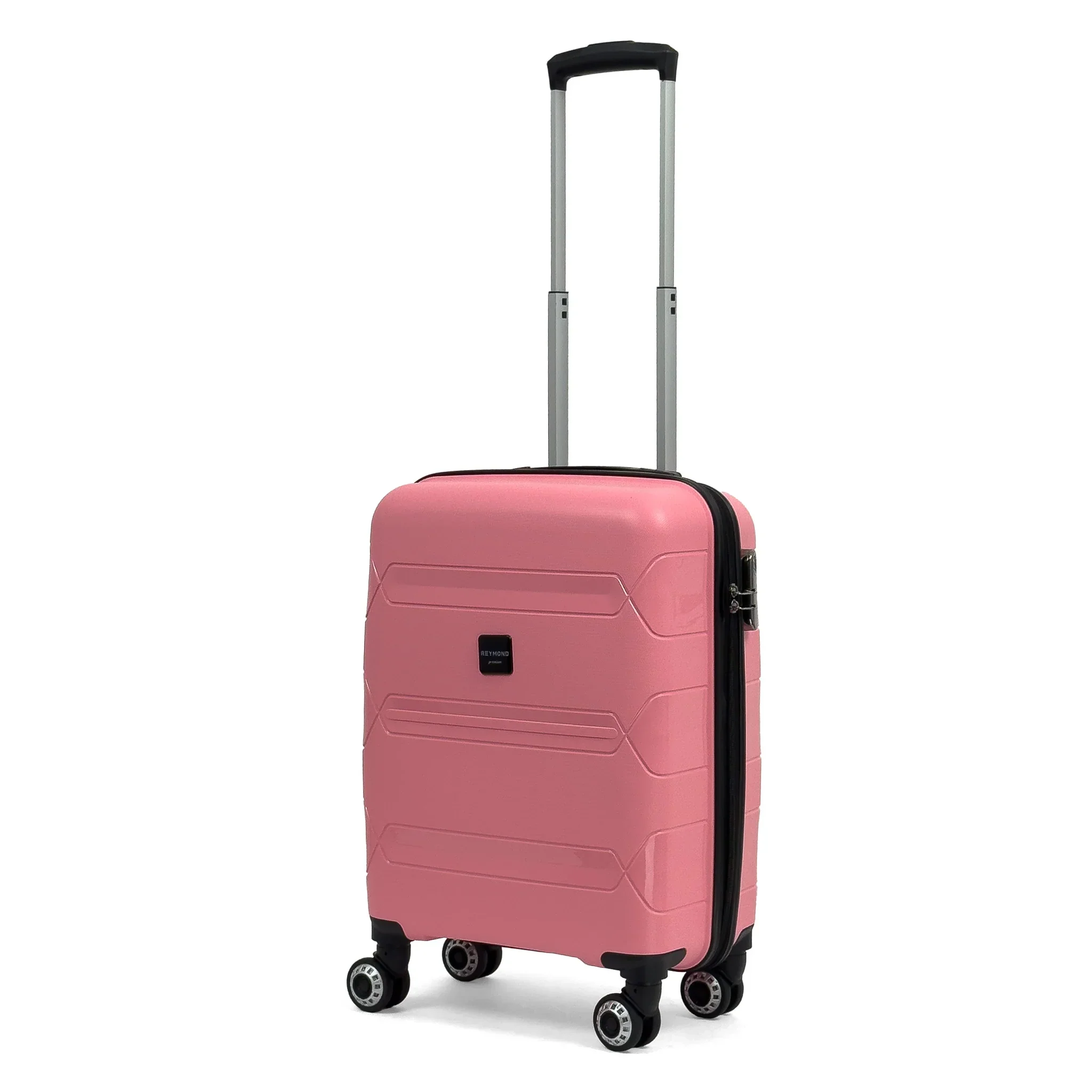 Чемодан Reymond PP012-S полипропилен с расширением на 4-х двойных колесах S 50/10 л Чемодан Reymond PP012-S полипропилен с расширением на 4-х двойных колесах S 50/10 л