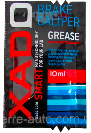 Смазка суппортов XADO Brake Caliper Grease пакет ХA 40119 10 мл (902226)