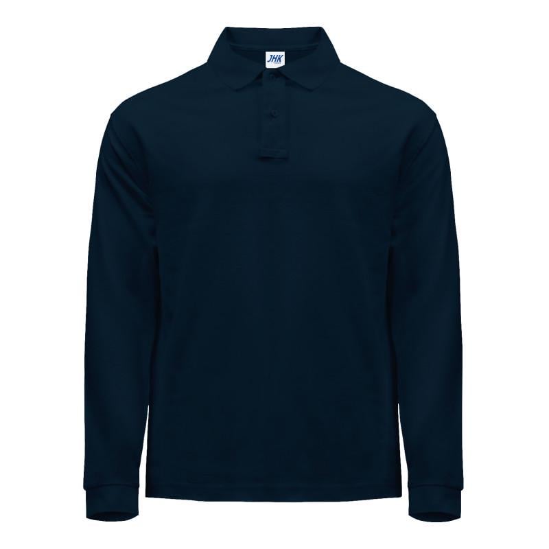 Поло JHK POLO REGULAR MAN LS XXL Темно-синий (NY)