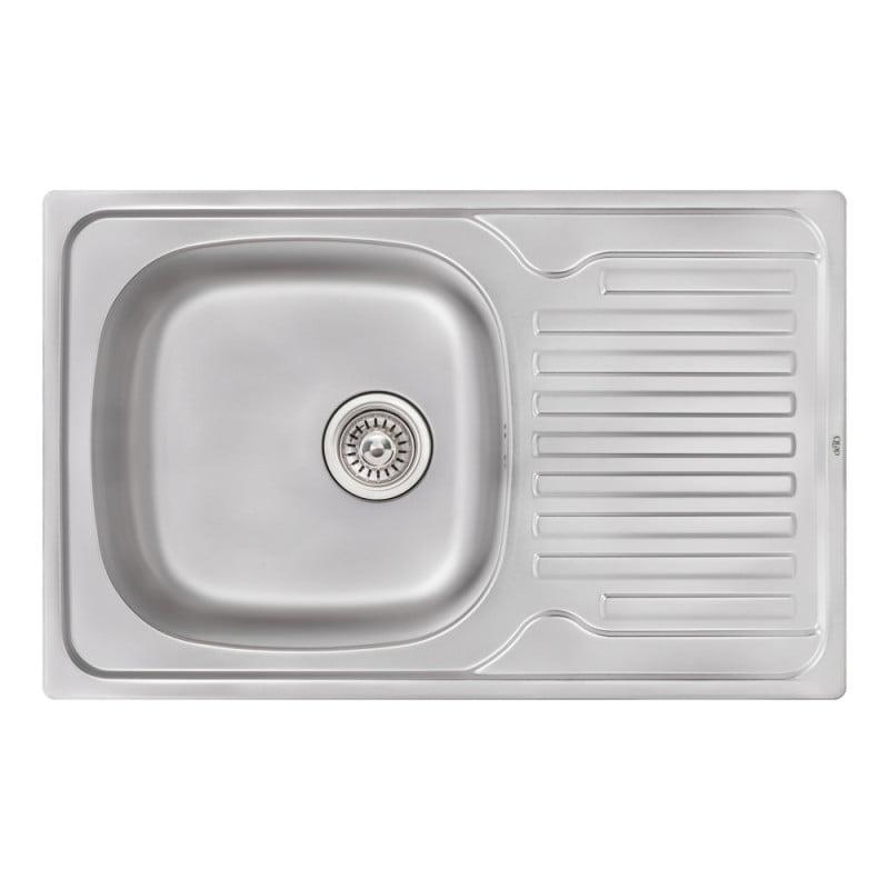 Мойка кухонная Q-tap 7850 Satin 0,8 мм (QT7850SAT08)