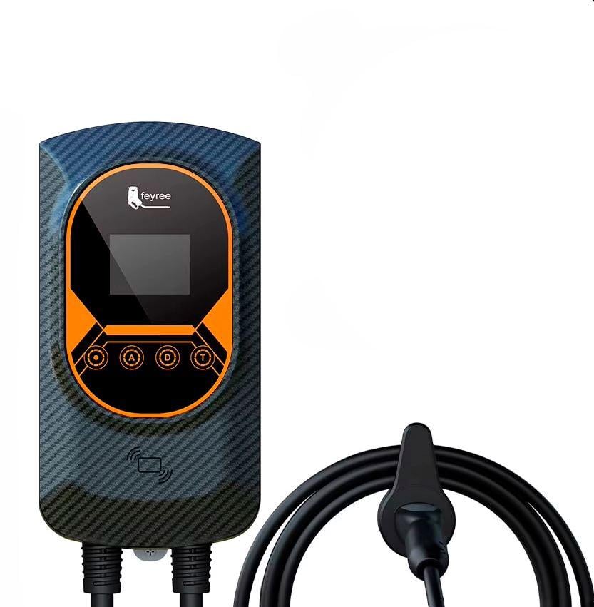 Зарядная станция для электромобиля Feyree 7 кВт 32A NACS Taurus PRO Wi-Fi (FY7-32-1PH-TS-CS-TAU-PRO)