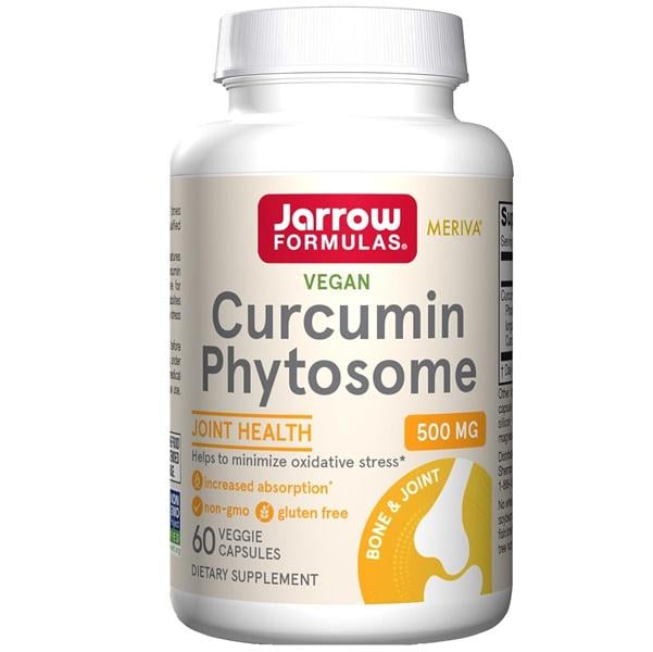 Куркума Jarrow Formulas Curcumin Phytosome Meriva 500 мг 60 Veg Caps